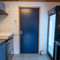 Küche im Freizeitheim Appelhof in den Niederlanden für Kinder und Jugendliche