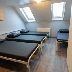 Schlafraum im Freizeitheim Putte in den Niederlanden für Kinder und Jugendliche