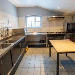 Küche im Freizeitheim Putte in den Niederlanden für Kinder und Jugendliche