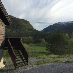 Die beeindruckende Natur rund um das Freizeitheim Omlid in Norwegen.