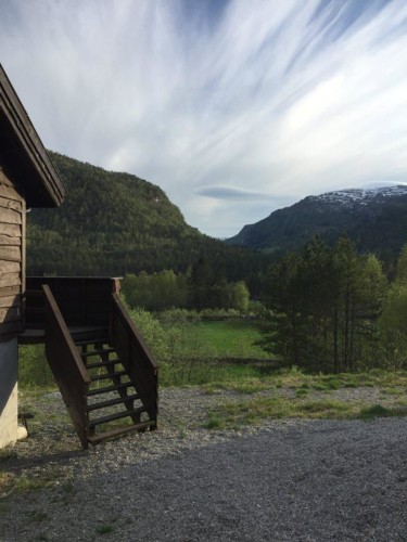 Die beeindruckende Natur rund um das Freizeitheim Omlid in Norwegen.