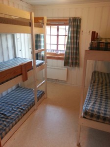 Zimmer im norwegischen Freizeitheim für christliche Freizeiten Blestölen.