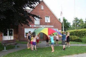 Das Gruppenhaus Rorichmoor für Kinder und Jugendfreizeiten in Ostfriesland, Deutschland.