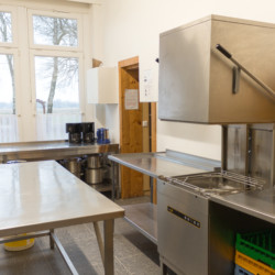 Küche im Kinderfreizeitheim Tannenheim in Deutschland