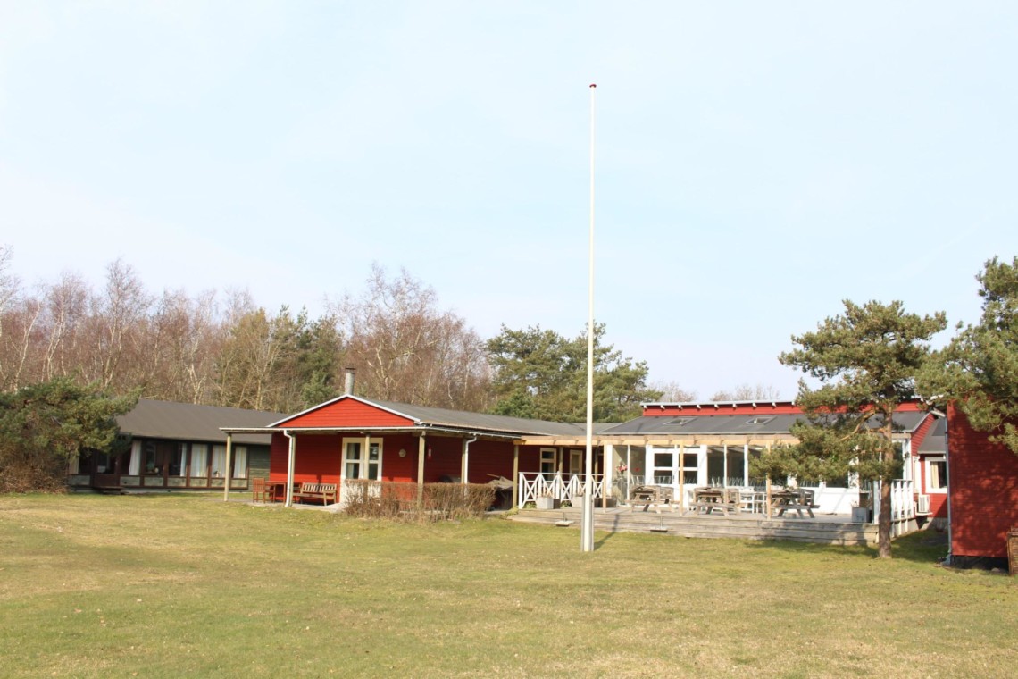 Das dänische Freizeithaus Ebeltoft Strand für Kinder und Jugendreisen.