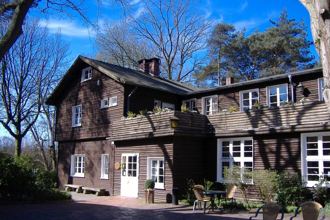 Das Gruppenhaus Ahlhorn in Deutschland von außen.