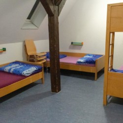 Schlafzimmer im Kinderfreizeitheim Burlage für integrative Freizeiten