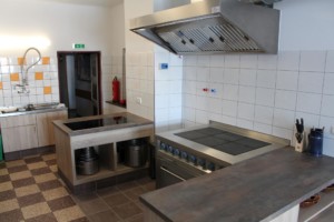Profi-Küche im österreichischen Freizeitheim