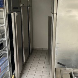 Kühl und Tiefkühlschränke in Ebeltoft in der Küche.