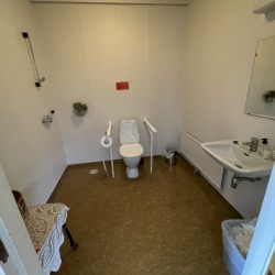 Sanitäranlagen im Haus Degernes Misjonsgard in Norwegen