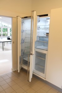 Kühl- und Gefriermöglichkeiten im dänischen Gruppenhaus Rolandhytten