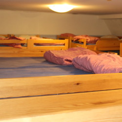 Schlafplätze im Haus Langserum in Schweden
