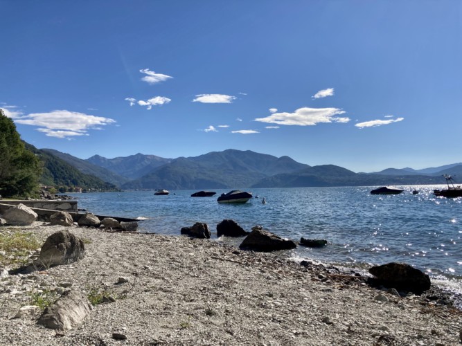 Ausflug an den See vom barrierefreien Hotel Fiori am Lago Maggiore in Italien