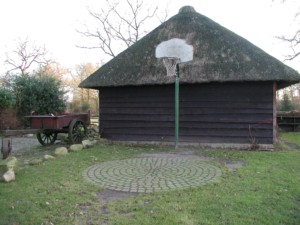 Basketballplatz beim Freizeitheim Anderhoes in den Niederlanden