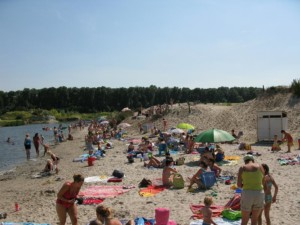 Das Strandbad ist ein beliebtes Ausflugsziel bei Besuchern des Gruppenhauses De Appelhof.