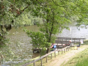 Ein Kanugewässer in der Nähe des Gruppenhauses De Appelhof in den Niederlanden.