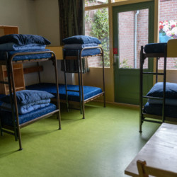 Schlafraum im Kinderfreizeitheim Eelink in den Niederlanden
