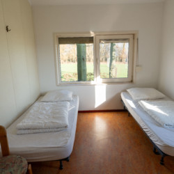 Doppelzimmer im niederländischen Freizeitheim Lohr für Kinder und Jugendliche