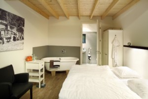 Ein Zimmer im Gruppenhaus Linde Plus in den Niederlanden.