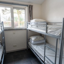 Die Betten in den Doppelzimmern können auseinander gestellt und als Einzelbetten genutzt werden.