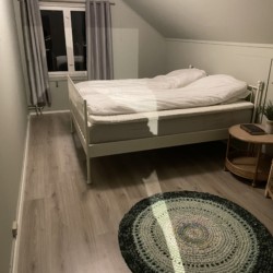 Schlafraum im Freizeitheim Sjöglimt in Norwegen.