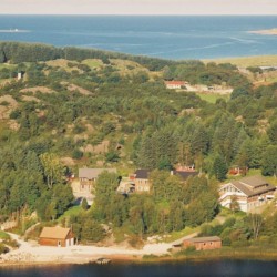 Blick auf das norwegische Freizeitheim Ognatun Ungdomssenter