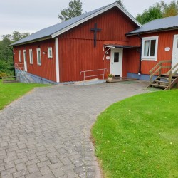 Kapelle am Freizeitheim Broddetorp für Jugendgruppen in Schweden