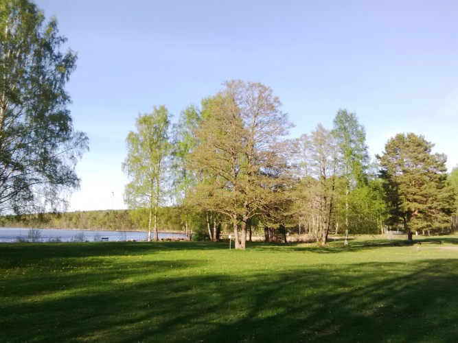 Das schwedische Freizeitheim für Jugendgruppen am See