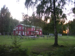 schwedisches Gruppenhaus Däldenäs direkt am See für Kinderfreizeiten
