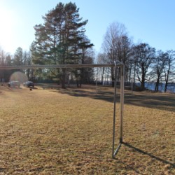 Außengelände vom schwedischen Freizeitheim Däldenäs direkt am See für Jugendfreizeiten