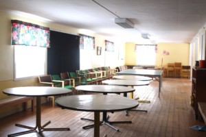 Gruppenraum im schwedischen Freizeitheim Däldenäs für Kinderfreizeiten