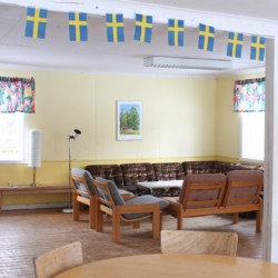 Gruppenraum im schwedischen Freizeitheim Däldenäs direkt am See für Jugendfreizeiten