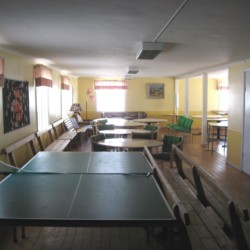 Gruppenraum im schwedischen Freizeitheim Däldenäs direkt am See für Kinderfreizeiten