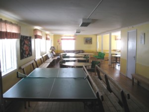 Gruppenraum im schwedischen Freizeitheim Däldenäs direkt am See für Kinderfreizeiten