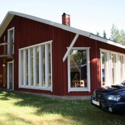 Das schwedische Gruppenhaus Gläntan.