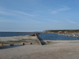 Umgebung vom schwedischen Freizeitheim Gustavs Sommargard am Meer für Jugenfreizeiten