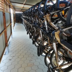 Fahrräder im slowenischen Kinder- und Jugendheim