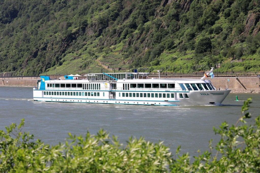 Das barrierefreie Flusskreuzfahrtschiff MS Viola für Gruppenreisen in Deutschland.