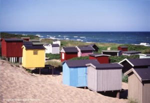 Ein nahegelener Strand am Freizeitheim Helsinge in Dänemark.