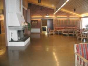 Der Gruppenraum im norwegsichen Gruppenhaus Sjöglimt.