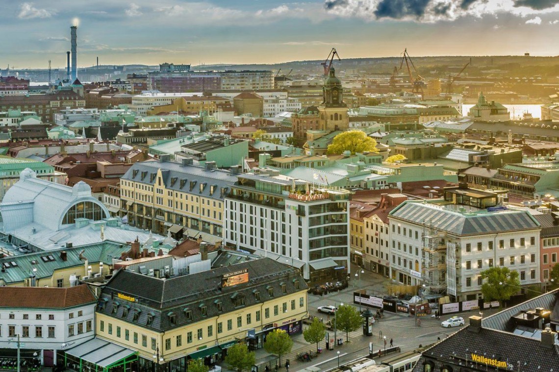 Göteborg ist von vielen schwedischen Freizeitheimen zu erreichen.