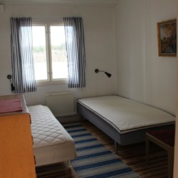 Die Zimmer im Gruppenhaus Ängskär in Schweden.