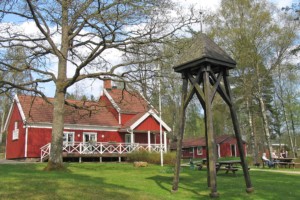 Das schwedische Freizeithaus für Gruppen Bovik Lägergård.