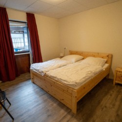 Doppelzimmer im behindertengerechten Gruppenhaus Moselschleife in Deutschland