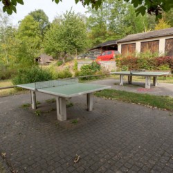Tischtennis am Freizeitheim Forsthaus Eggerode im Harz in Deutschland für Kinderfreizeiten