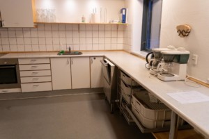 Gruppenküche im dänsichen Freizeitheim Skovhuset