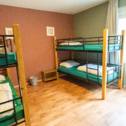 Schlafraum im Freizeitheim Jozefhoeve für Kinder und Jugendliche in den Niederlanden