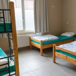 Ein 2-4bettzimmer im behindertengerechten Gruppenhaus Kievitsnest in den Niederlanden.