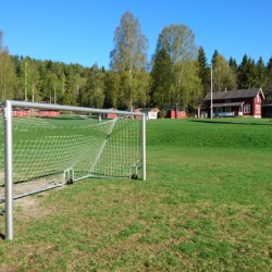 Fußballplatz am Freizeitheim für Jugendgruppen in Norwegen