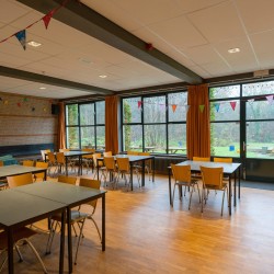 Gruppenraum des Gruppenhauses Wolkenland für Kindergruppen in den Niederlanden